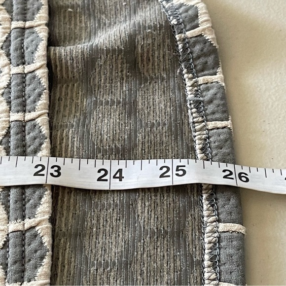 Pixley Eileen Honeycomb Stitch Fix Top tank gray off white size M - Picture 4 of 9